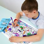 dinosaur placemat to go